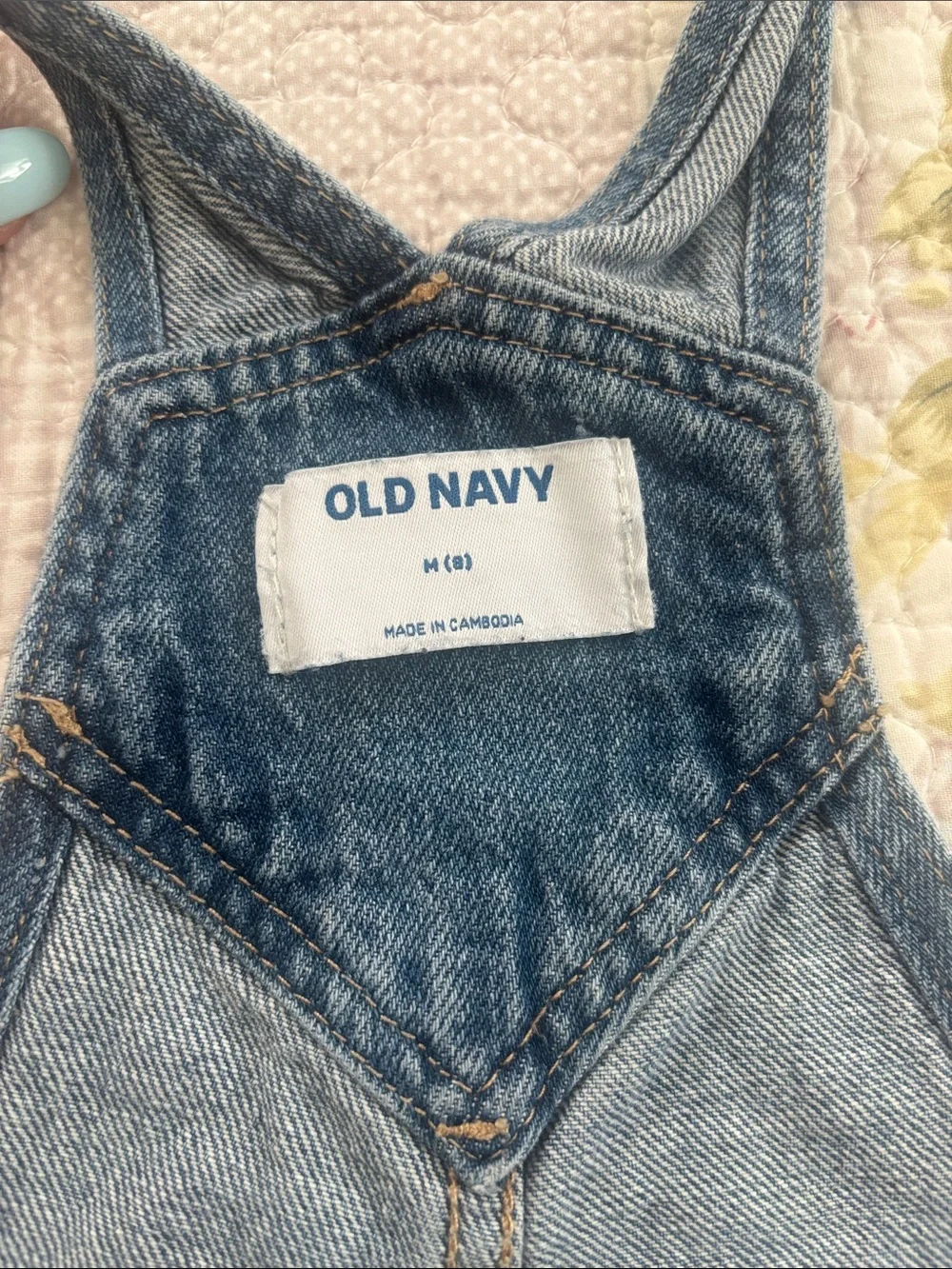 Old Navy Light Blue Denim Overalls